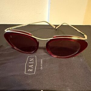 RAEN Musing Sunglass with Gold Accents